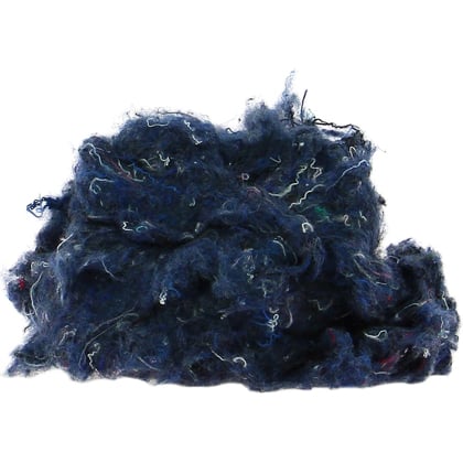 Imbottitura in soffice cotone riciclato Hooked - Tempesta