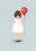 Cartolina - Il palloncino di Belle