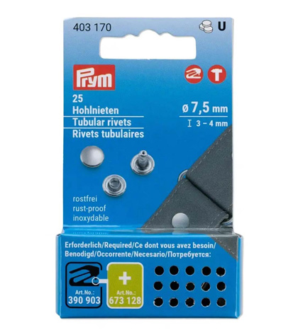 Rivetti tubolari 3-4mm