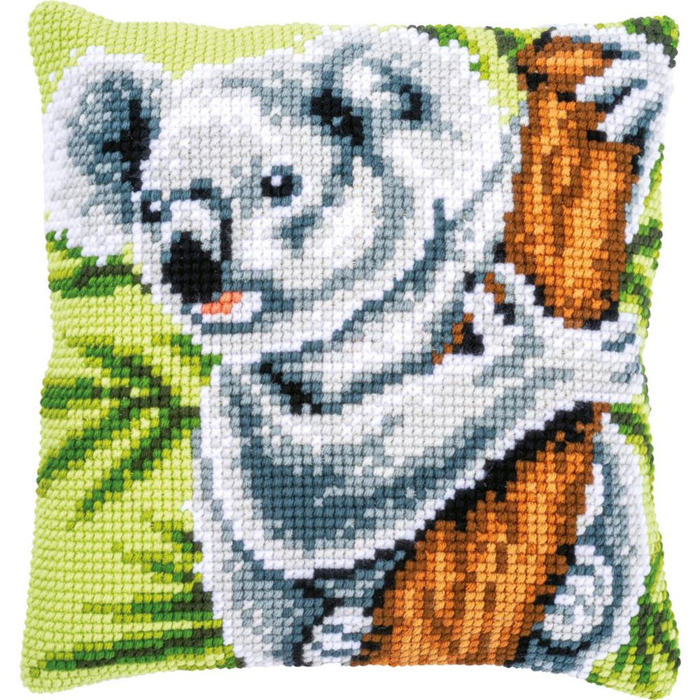 Cuscino: Koala da Vervaco - Cuscini - Kit Punto Croce Kit - Casa Cenina