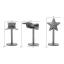 Idea-Ology Ornamenti in metallo - Supporti per figure