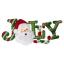 Kit decorazione in feltro - Jolly Santa