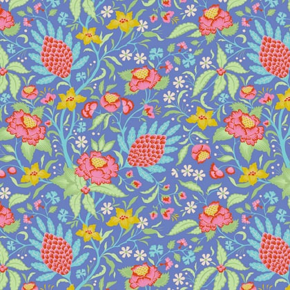 Flowertangle Blue