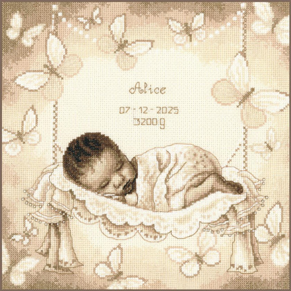 Bambino in amaca
