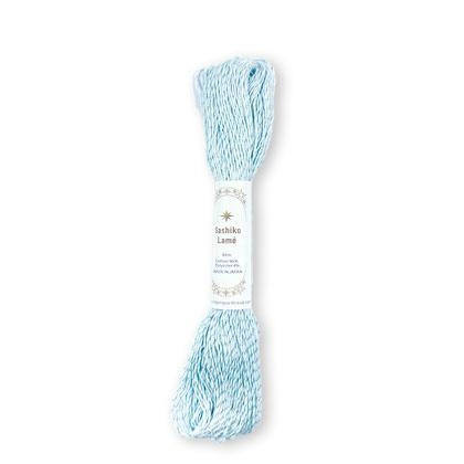 Filato Lamé per Sashiko - Blu chiaro