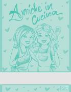 Asciugapiatti - Amiche in Cucina - Verde mare