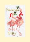 Christmas Cards - Flamingle Bells