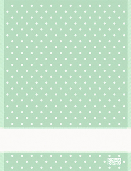 Asciugapiatti - Pois - Verde Menta