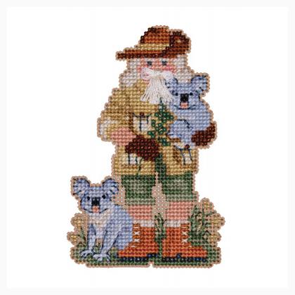 Ornament Kit: Koala Santa