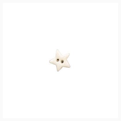 Button - Night Glow Glitter Star, Small