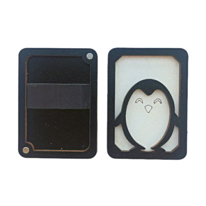 Porta-aghi - Pinguino