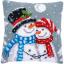 Cuscino: Pupazzi di neve