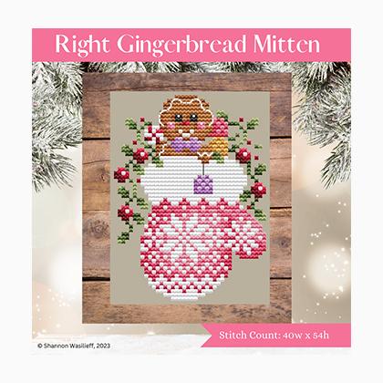 Right Gingerbread Mitten