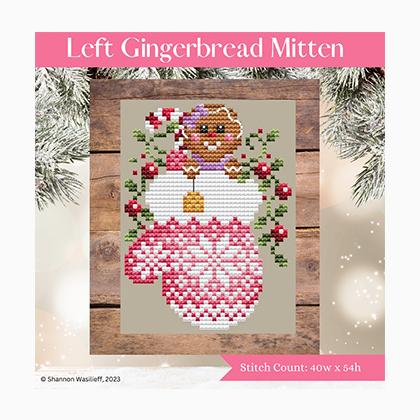 Left Gingerbread Mitten