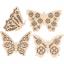 Set di piccole decorazioni per ricamo - Farfalle