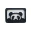 Porta-aghi - Panda