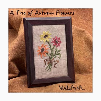 Trio Of Autumn Flowers