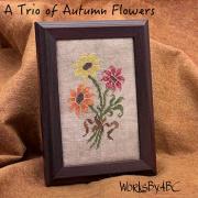 Trio Of Autumn Flowers