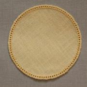 Centrino rotondo - Crema Ø 12cm.