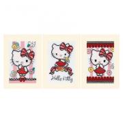 Biglietti di auguri: Hello Kitty Cuteness - Set di 3
