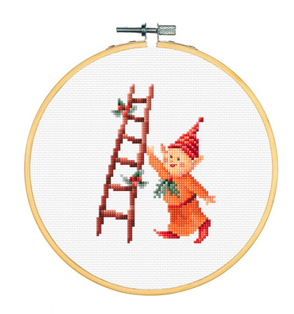Elf with ladder