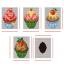Cover per scatola di fazzoletti Cupcakes