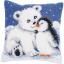 Cushion - Orso polare e pinguino