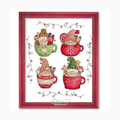 Christmas Gnomes Cups