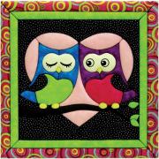 Kit Quilt-Magic - Gufi innamorati