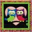 Kit Quilt-Magic - Gufi innamorati