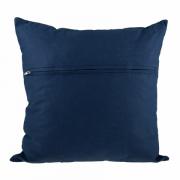 Dorso cuscino con zip - Navy Blue