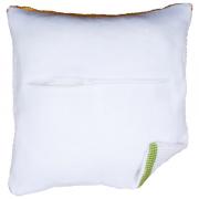 Dorso cuscino con zip - Bianco