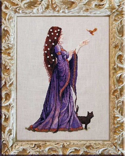 The Lady of the Cat \"Dame au Chat\"