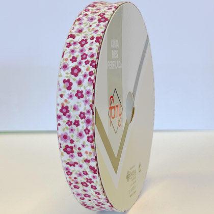 Sbieco Fancy - Fiorellini Rosa (30 mm)