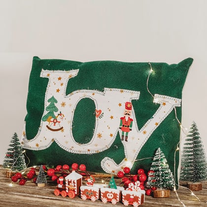 JOY Christmas Cushion