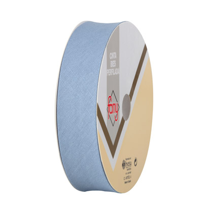 Sbieco Lino - Azzurro (18 mm)