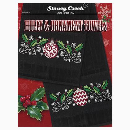 Holly & Ornament Towels