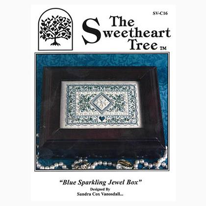Blue Sparkling Jewel Box (w/emb)