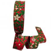 Sbieco Vischio e Agrifoglio - Rosso (18 mm)