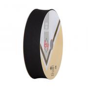 Sbieco Lino - Nero (18 mm)