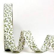 Sbieco Floral - Fiorellini Verde (18 mm)