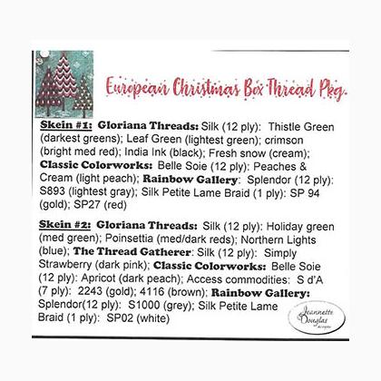 European Christmas Box ThreadPkg