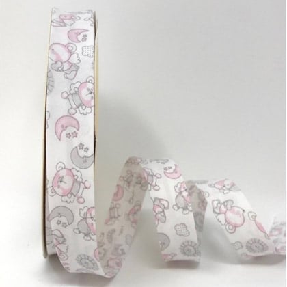Sbieco Teddy - Orsetti Rosa (18 mm)