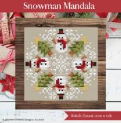 Snowman Mandala