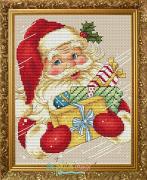 Christmas Father Arrives (Santa with gifts)