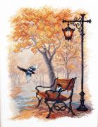 Nel parco d'autunno