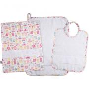 Set Asilo - Primi Passi - Rosa - Bianco