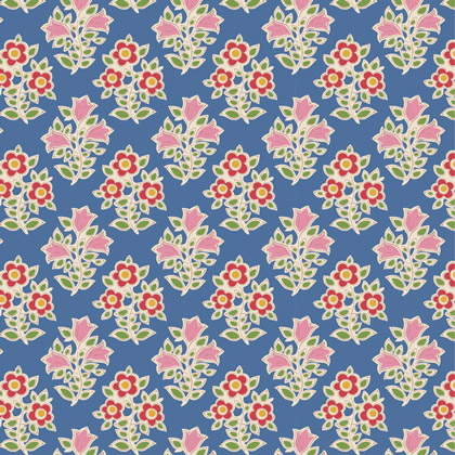 Farm Flowers Blue