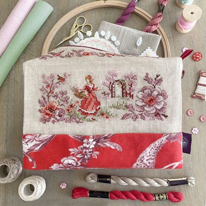 Trousse Charmante «Toile de Jouy»