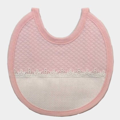 Bavaglino in interlock - Rosa